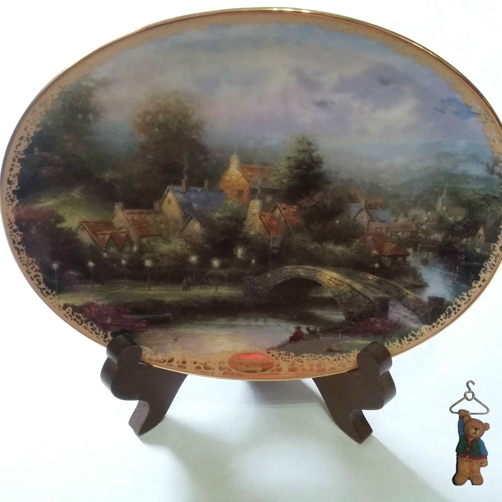Thomas Kinkade's limited edition Lamplight County